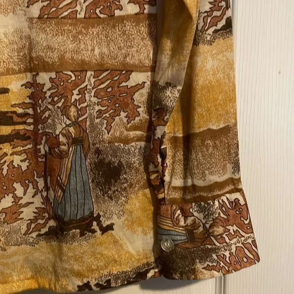 Kmart men’s vintage long sleeve button down shirt size small - Picture 4 of 7